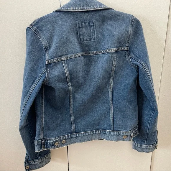 Abercrombie & Fitch Denim Jacket, Size Small - Picture 2 of 3